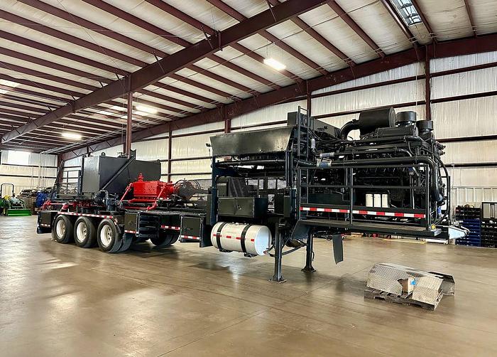 Refurbished 2007 Crown MSI Quintuplex Pump Trailer (2007 Doepker Tri-Axle)