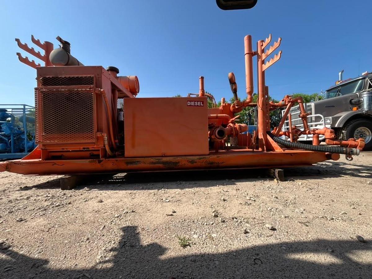 Used Gardner Denver GD TEE "D" Pump Skid