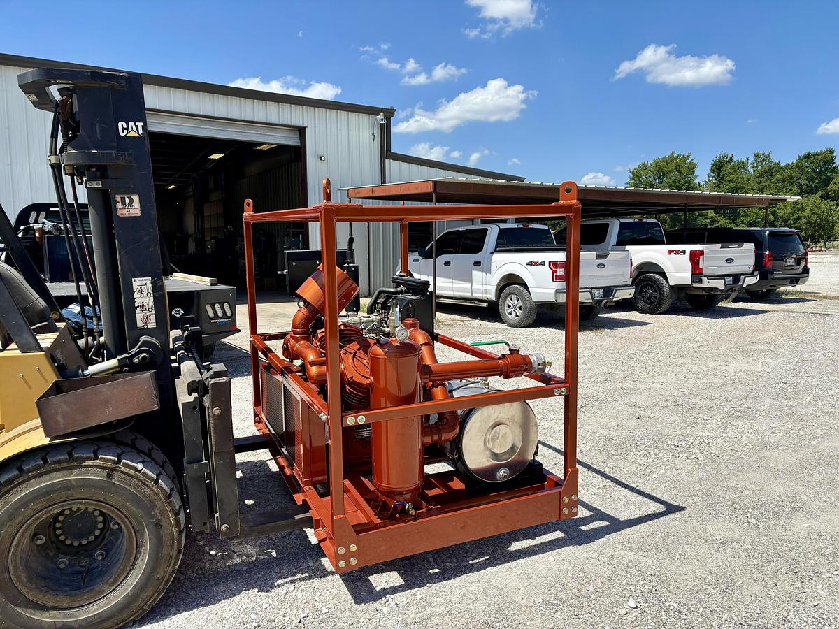2025 CAGED COMPRESSOR SKID