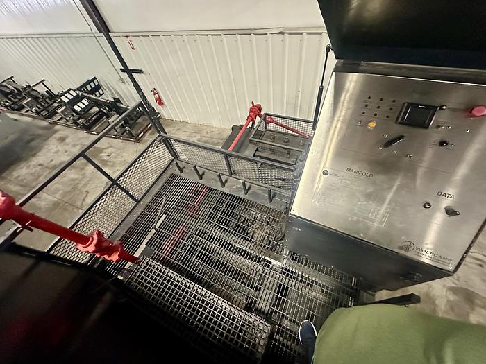 Refurbished 2007 Crown MSI Quintuplex Pump Trailer (2007 Doepker Tri-Axle)