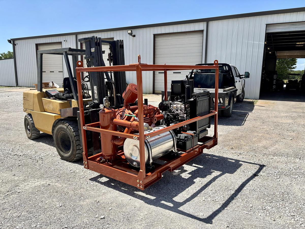 2025 CAGED COMPRESSOR SKID