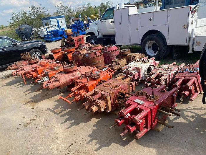 Used NOV Shaffer LXT & Chasovoy 7" x 5M Single and Double BOPs