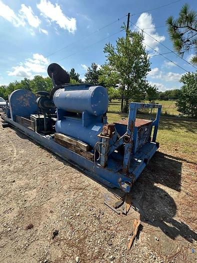 Used NOV JWS 400 5K Triplex Pump Skid