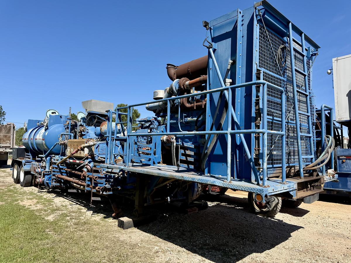 Used 2007 NOV Single Quintuplex Acid Pumper