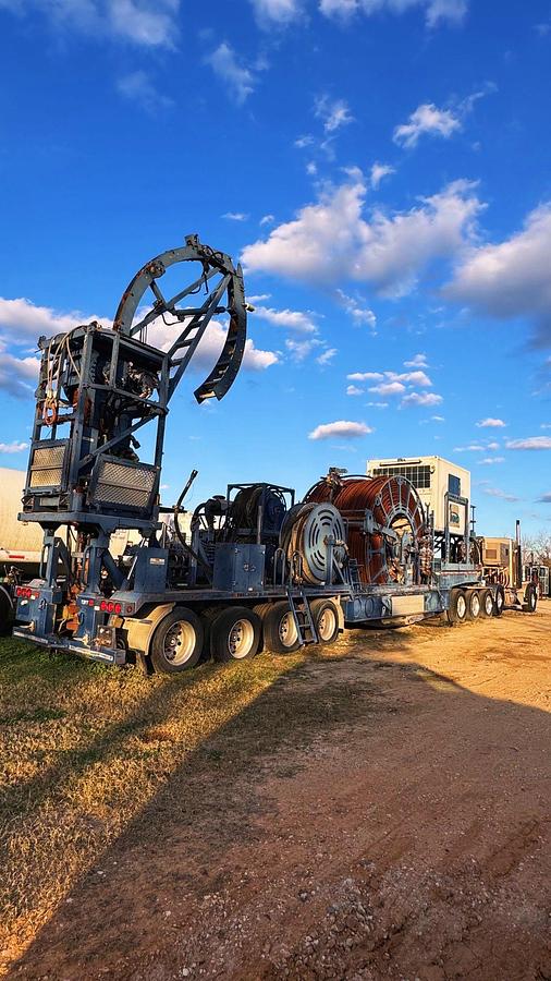 Used 2012 JEREH CTU Trailer With ZRT-80k Injector Head