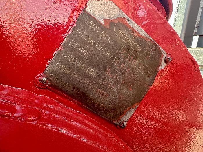 Refurbished 2010 TEAS Twin HT-400 Triplex Fluid Pump Trailer