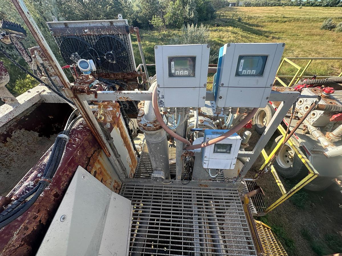 Used 2012 SANJEL TWIN 1200HP CEMENT PUMPER