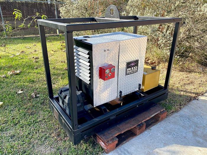 Used 2014 RigMaster Power MTS-T4 6KW Generator Skid
