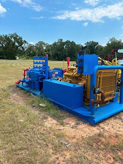 Used 2013 Gardner Denver TEE Triplex Pump Skid