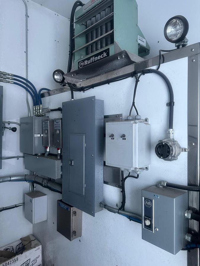 Used 2007 SLB CPS-361 Twin Cementing Skid W/ Arctic Trailer