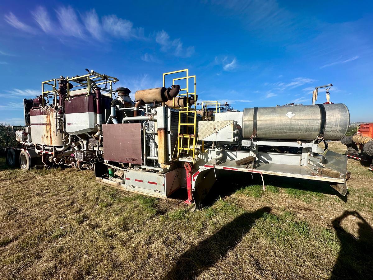 Used 2012 SANJEL TWIN 1200HP CEMENT PUMPER GD