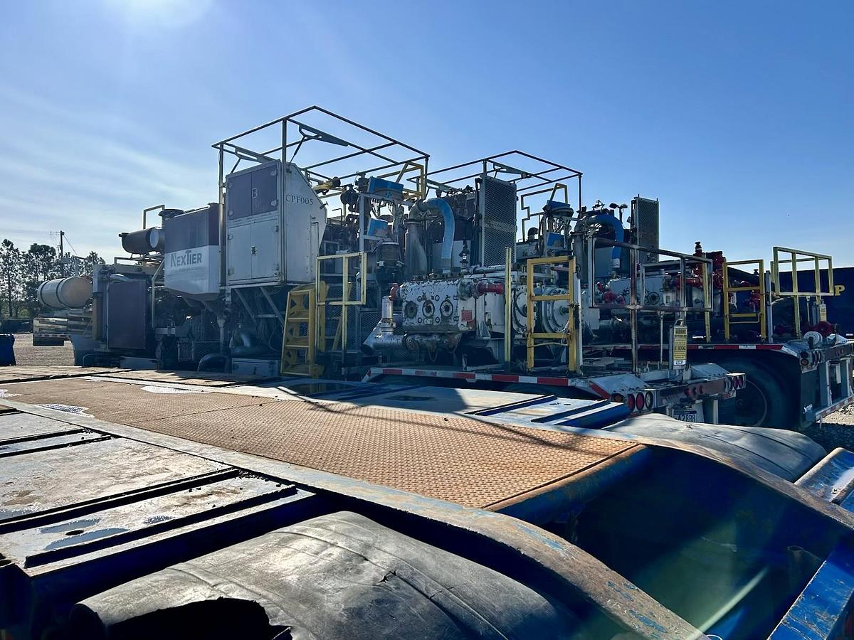 Used 2012 SANJEL TWIN 1200HP CEMENT PUMPER