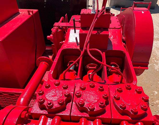 Used 2006 Gardner Denver TEE Triplex Pump Skid