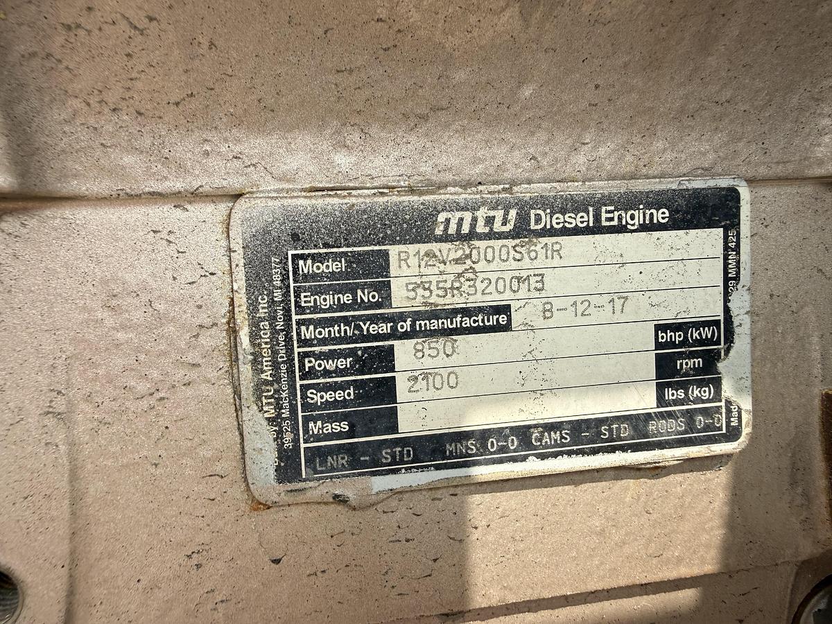 Used 2012 TEAS TWIN QUINT PUMP TRAILER