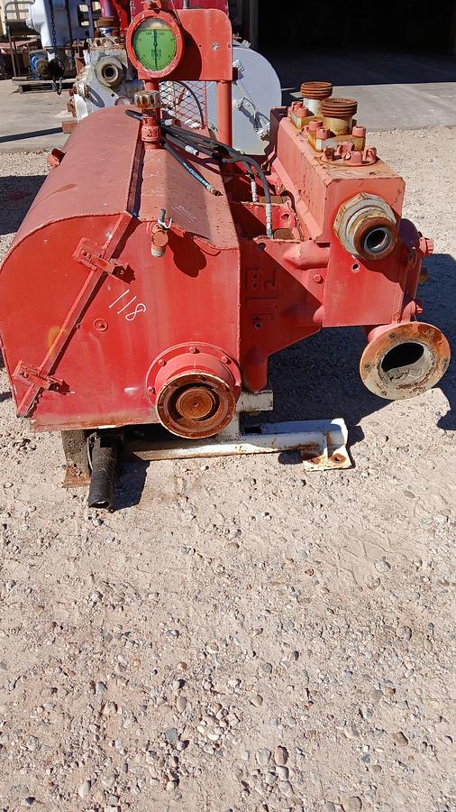 Used BJ Pacemaker Triplex Pump 4.50” FE