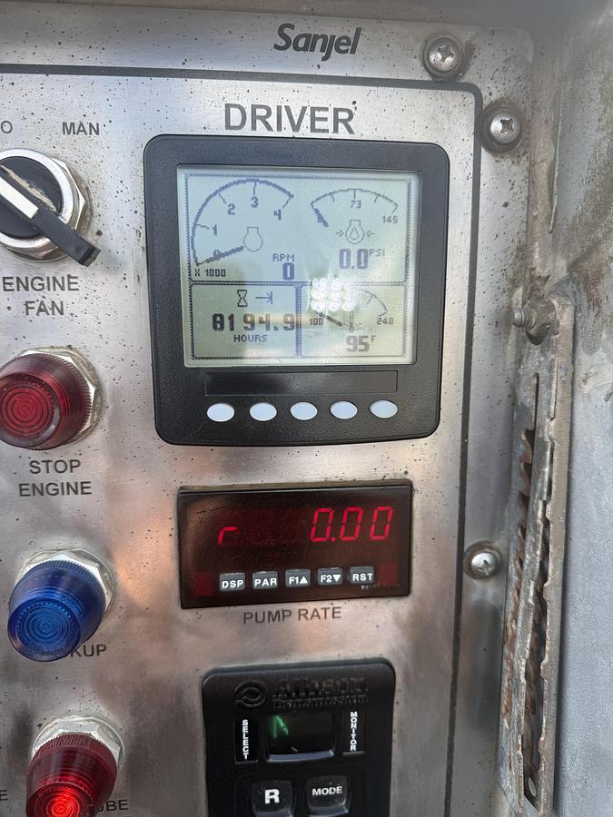 Used 2012 SANJEL TWIN 1200HP CEMENT PUMPER SPM
