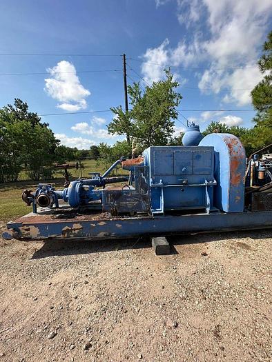 Used NOV JWS 400 5K Triplex Pump Skid
