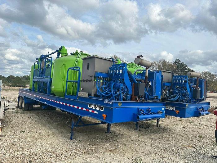 Used 2012 Wilco 100BBL Cement Batch Mixer Trailer (WFM-100)