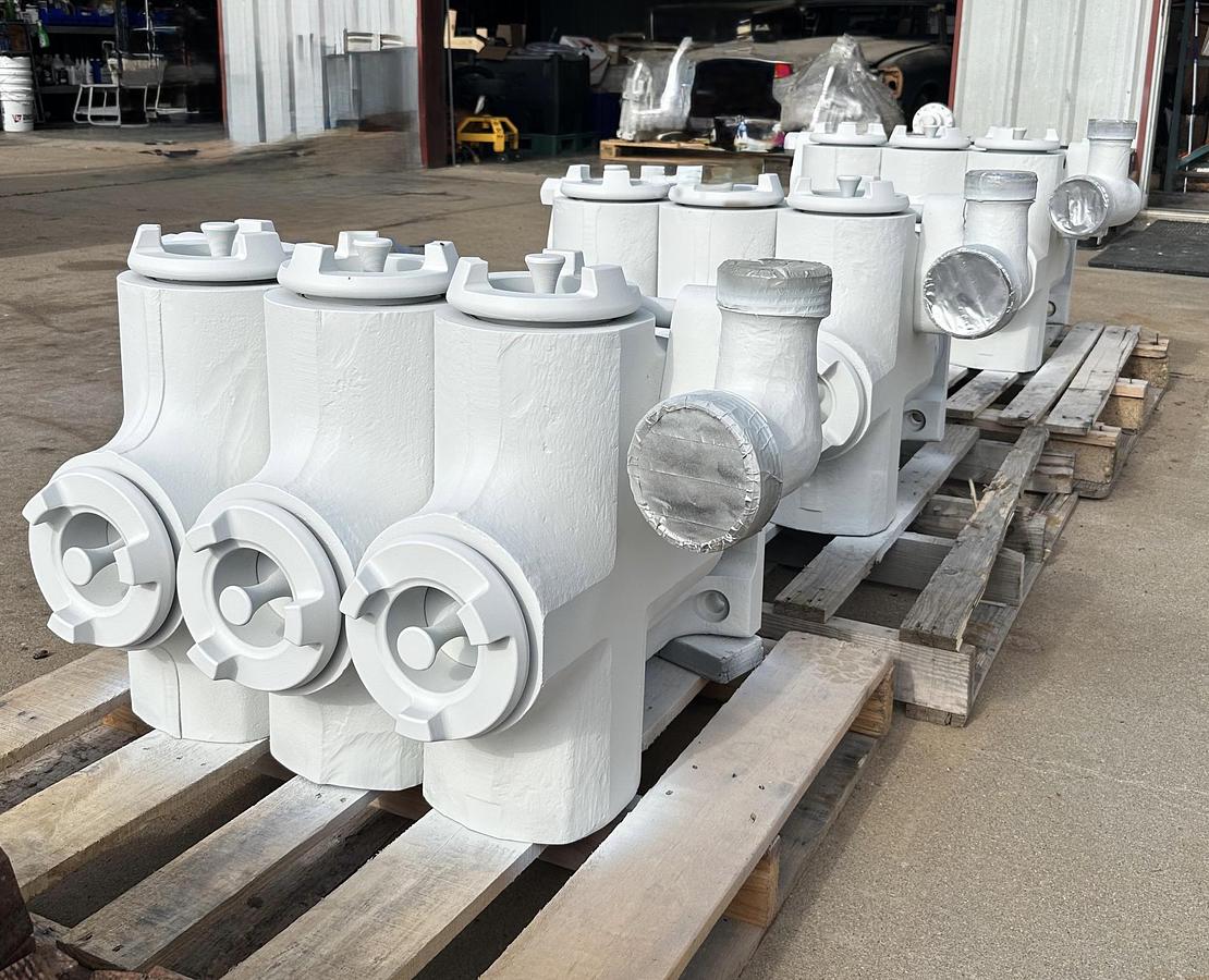 Refurbished HT-400 Triplex Pump Fluid Ends
