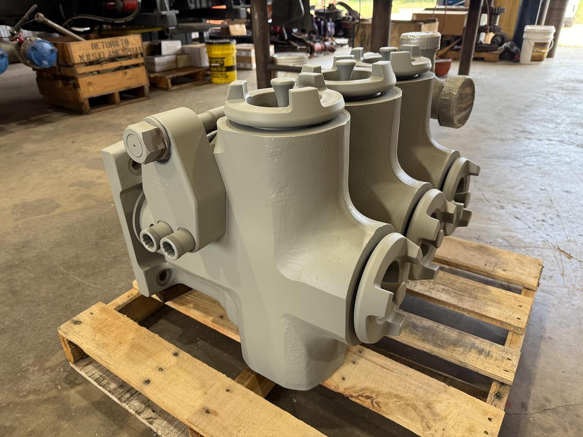 Refurbished HT-400 Triplex Pump Fluid Ends