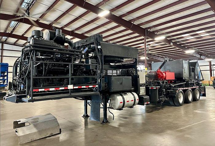 Refurbished 2007 Crown MSI Quintuplex Pump Trailer (2007 Doepker Tri-Axle)