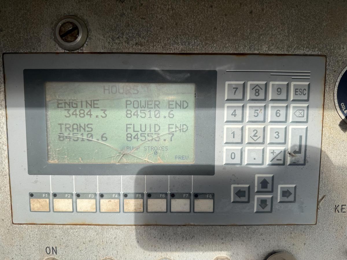 Used 2007 NOV Single Quintuplex Acid Pumper