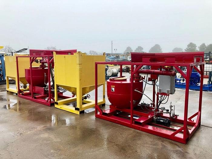 Used Safe-T-Mix Caustic Injection Assemblies (Mixers & Hoppers)