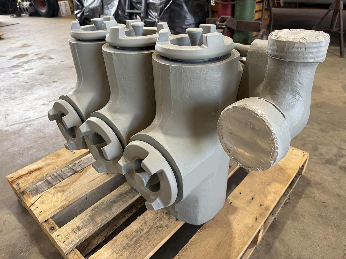 Refurbished HT-400 Triplex Pump Fluid Ends
