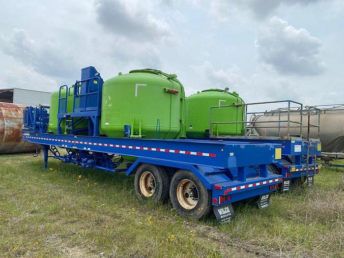 Used 2012 Wilco 100BBL Cement Batch Mixer Trailer (WCM-100)