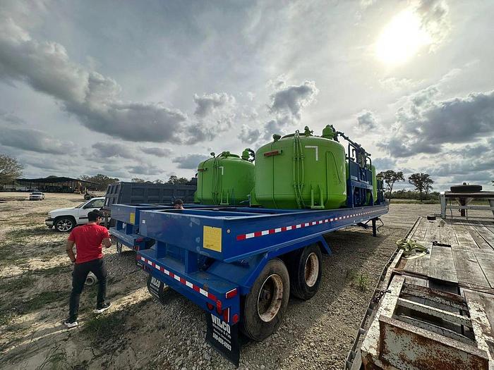 Used 2012 Wilco 100BBL Cement Batch Mixer Trailer (WFM-100)