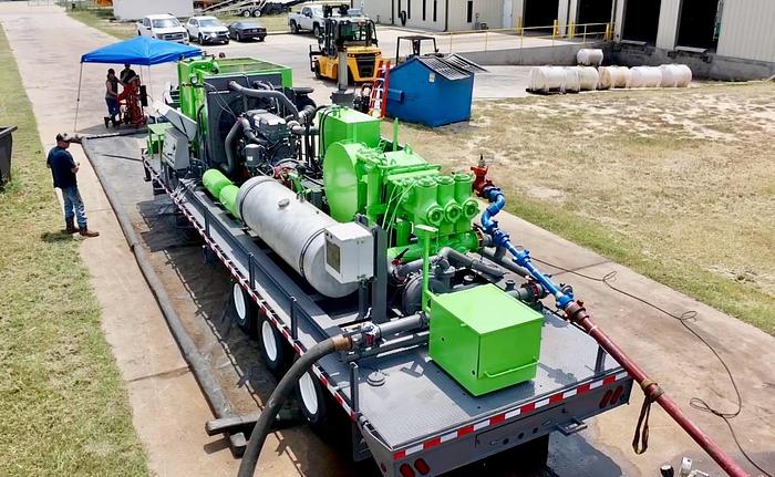 Used 2014 Big-Tex HT-400 Triplex Pump Trailer