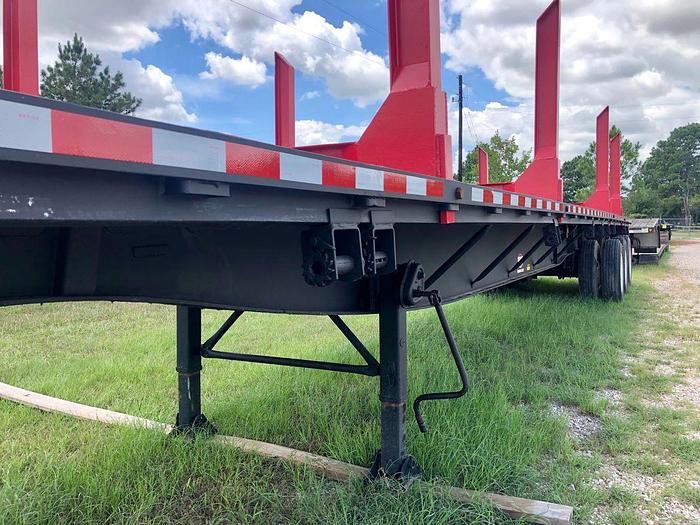 Used 2007 Lufkin Featherlite Tri-Axle 48' Flatbed
