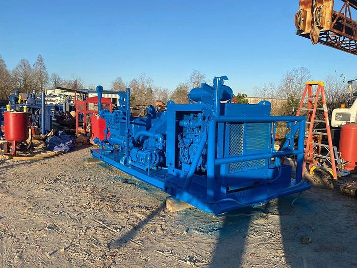 Used 2007 Gardner Denver TGE 6K Triplex Pump Skid