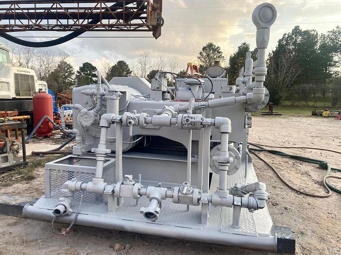 Used 2007 Gardner Denver TGE 6K Triplex Pump Skid