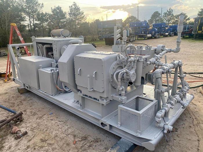 Used 2007 Gardner Denver TGE 6K Triplex Pump Skid
