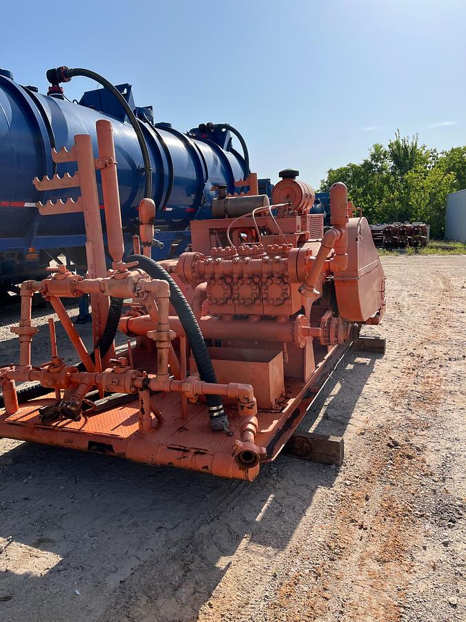 Used Gardner Denver GD TEE "D" Pump Skid