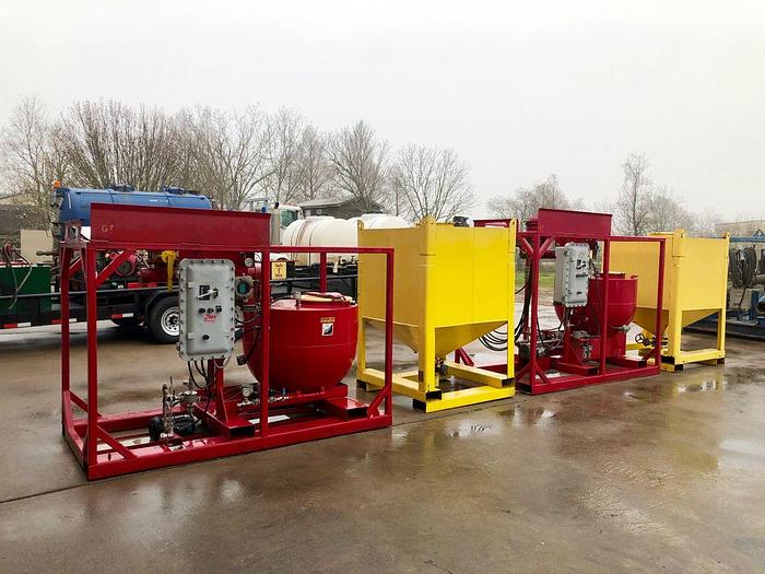 Used Safe-T-Mix Caustic Injection Assemblies (Mixers & Hoppers)