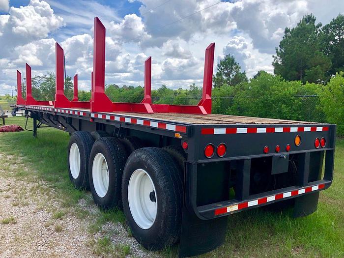 Used 2007 Lufkin Featherlite Tri-Axle 48' Flatbed