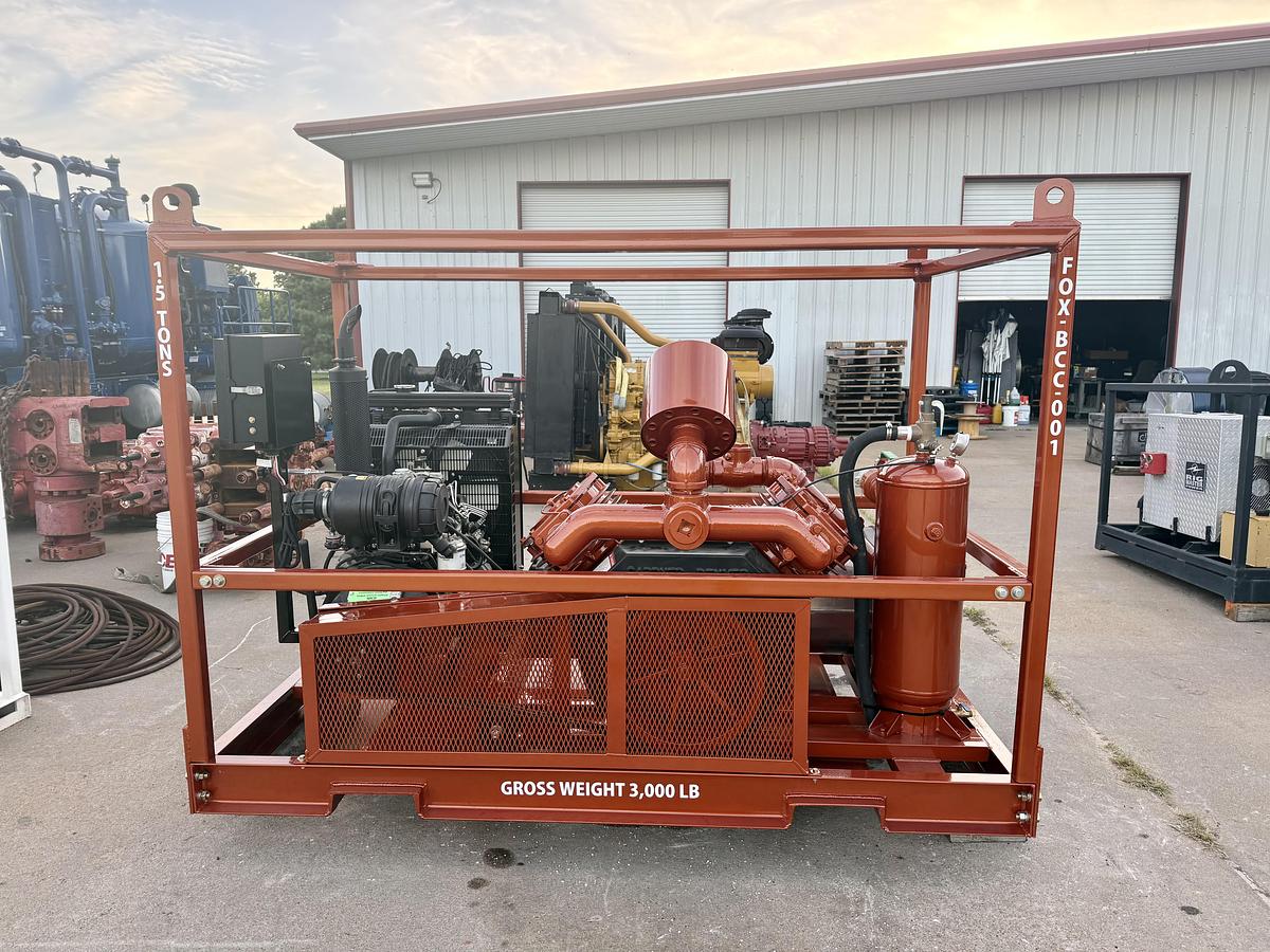 2025 CAGED COMPRESSOR SKID