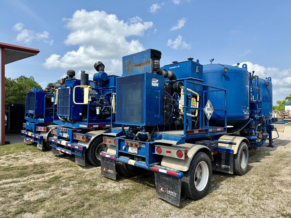 Used 2005 SMI Companies 100 BBL Cement Batch Mixer