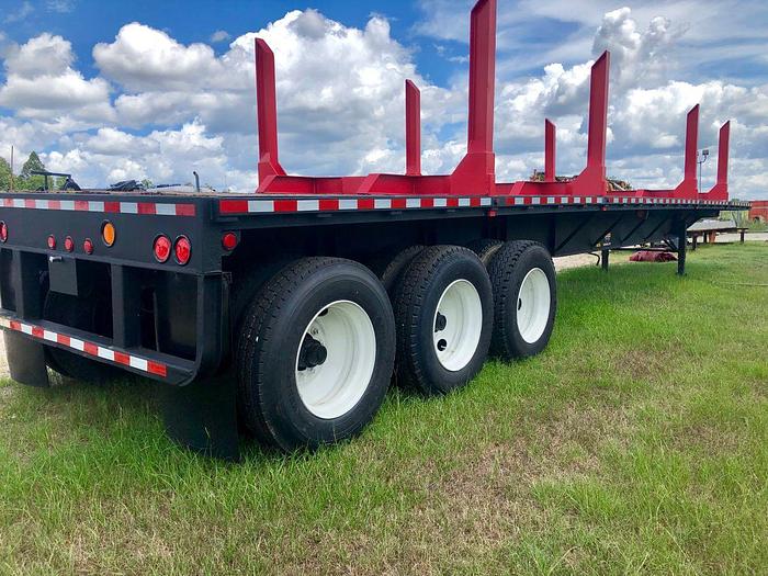 Used 2007 Lufkin Featherlite Tri-Axle 48' Flatbed