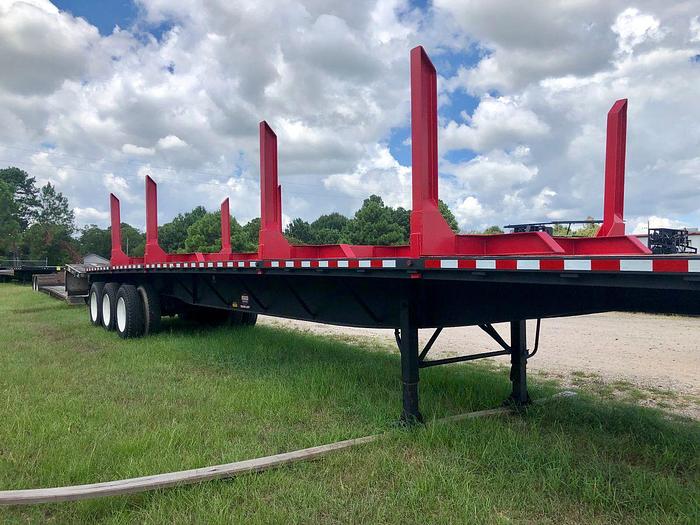 Used 2007 Lufkin Featherlite Tri-Axle 48' Flatbed