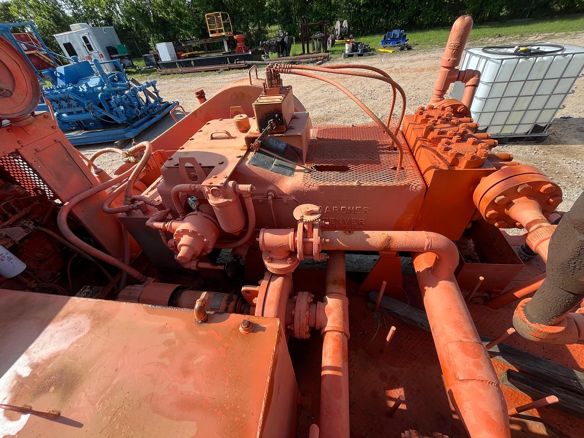 Used Gardner Denver GD TEE "D" Pump Skid