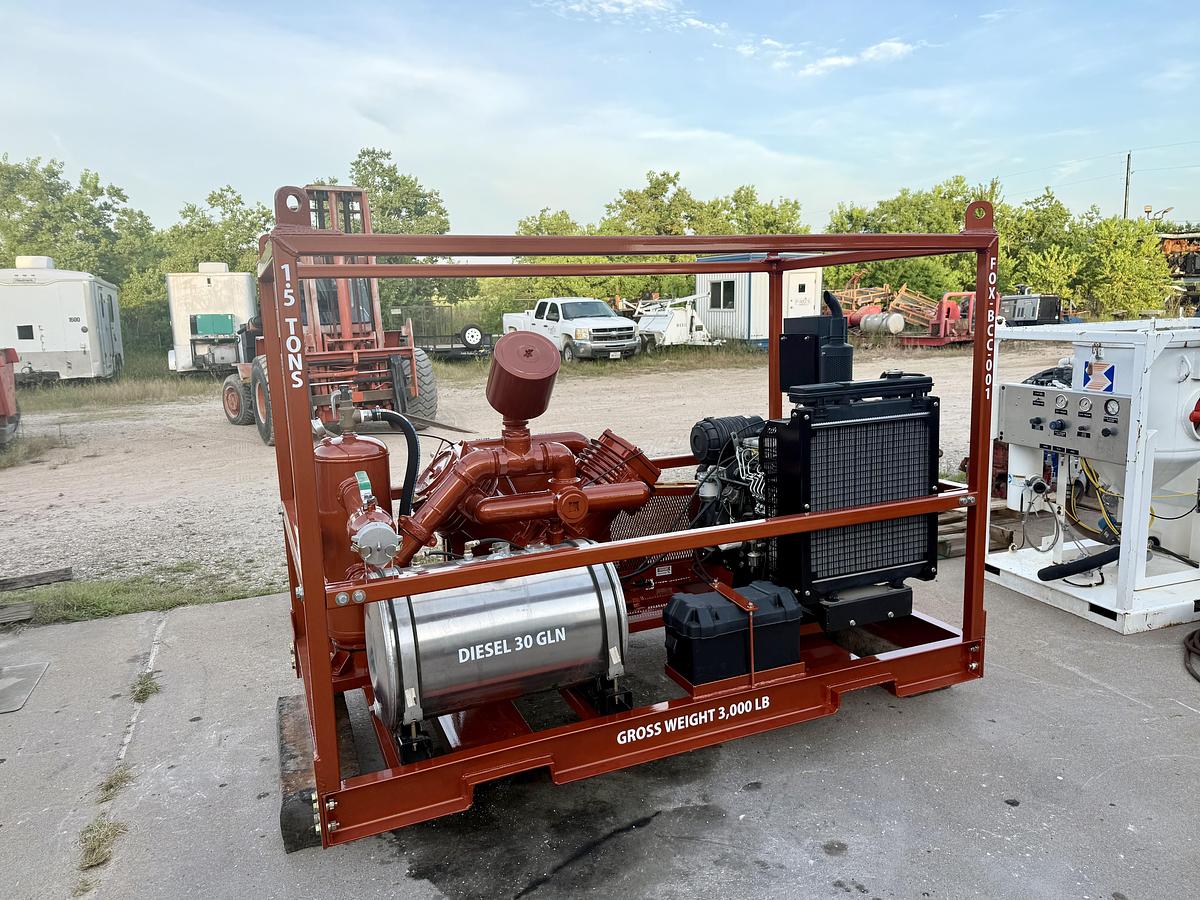 2025 CAGED COMPRESSOR SKID