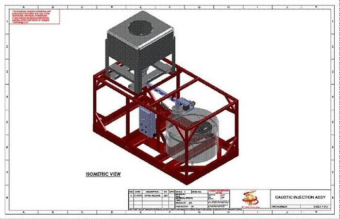 Used Safe-T-Mix Caustic Injection Assemblies (Mixers & Hoppers)