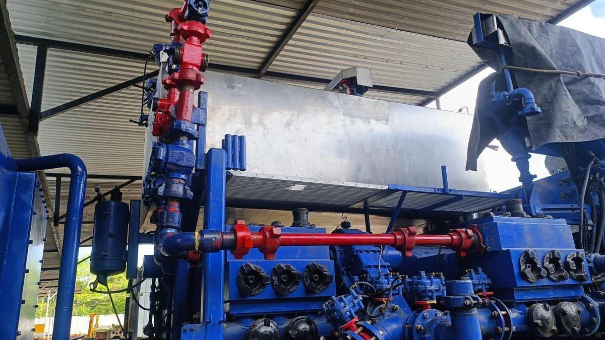 Refurbished 1990 SLB CPS-361 Twin Cementing Skid (6V)