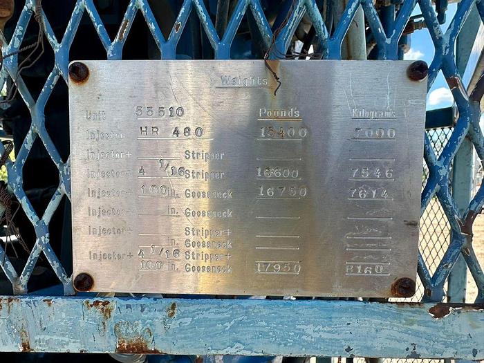 Used 2002 Hydrarig HR 480 injector