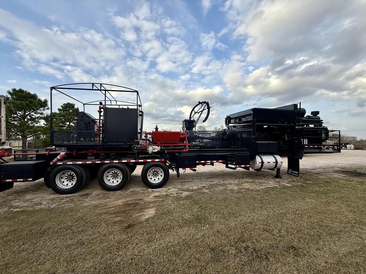 Refurbished 2007 Crown MSI Quintuplex Pump Trailer (2007 Doepker Tri-Axle)