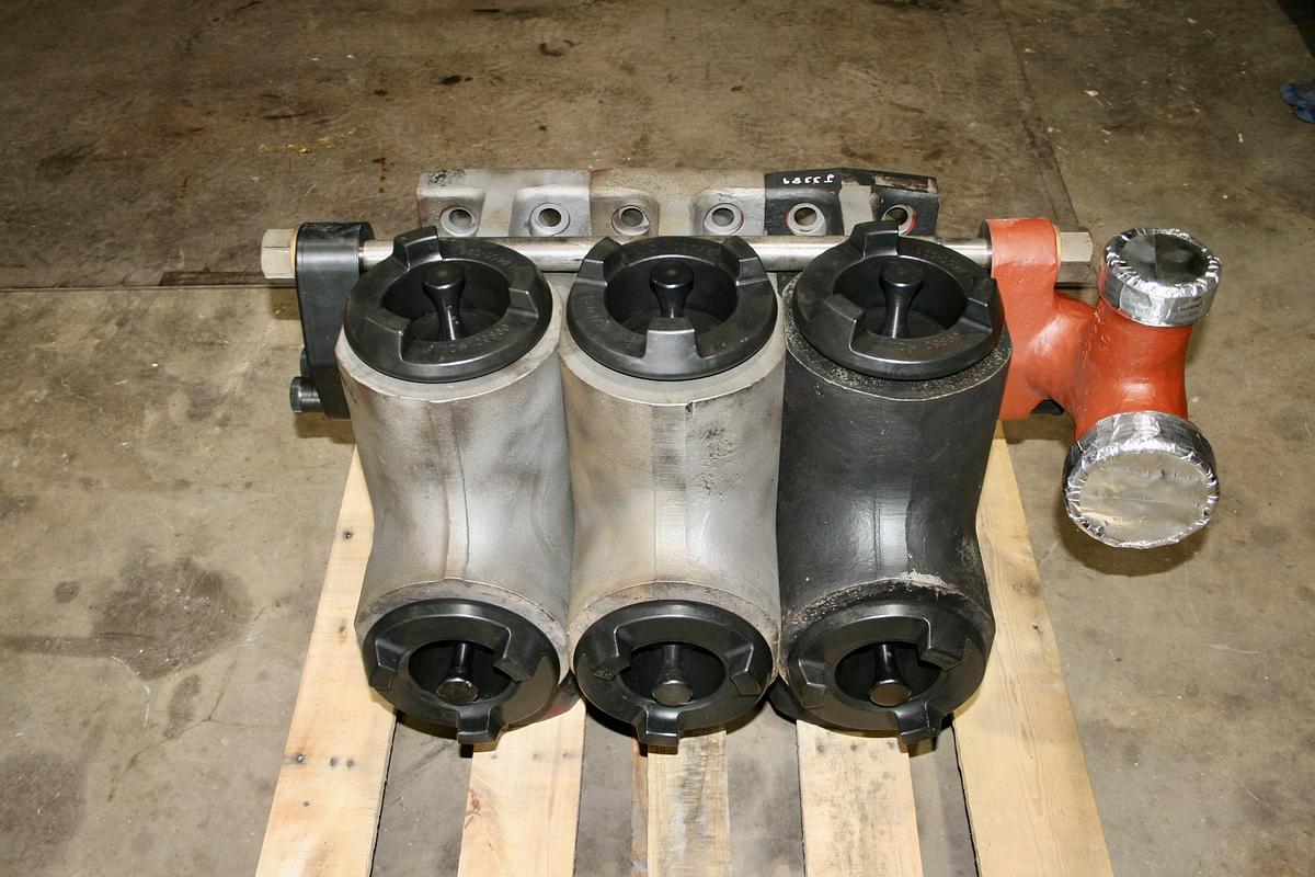 Refurbished HT-400 Triplex Pump Fluid Ends