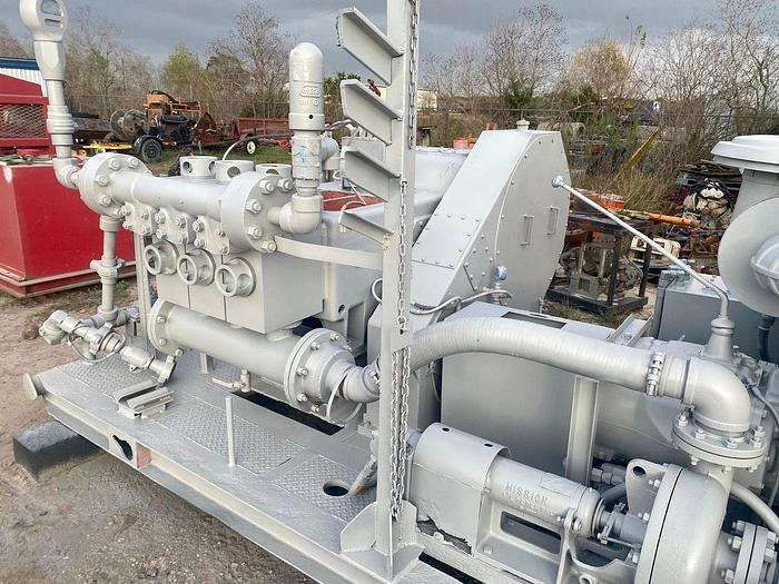 Used 2007 Gardner Denver TGE 6K Triplex Pump Skid